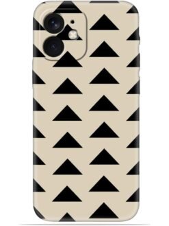 Triangle design Soft Mobile Cover for Apple Iphone 12 Mini