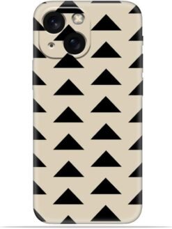 Triangle design Soft Mobile Cover for Apple Iphone 13