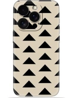 Triangle design Soft Mobile Cover for Apple Iphone 15 Pro