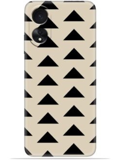 Triangle design Soft Silicone Mobile Case for Oppo A17