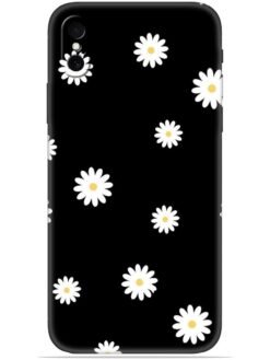 White flower Soft Mobile Cover for Apple Iphone X/Xs