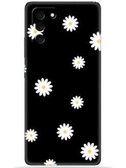 White flower Soft Mobile Cover for Samsung Galaxy S10 Lite