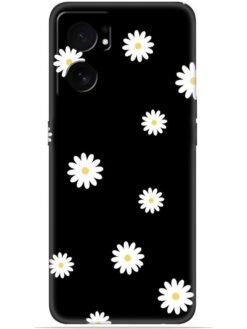 White flower Soft Mobile Cover for Oneplus Nord Ce 2 (5G)