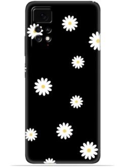 White flower Soft Mobile Cover for Xiaomi Redmi Note 11 Pro Plus (5G)
