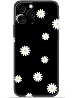 White flower Soft Mobile Cover for Apple Iphone 12 Pro Max