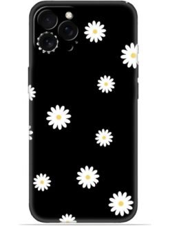 White flower Soft Mobile Cover for Apple Iphone 13 Pro Max