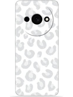 White leopard print Soft Mobile Cover for Xiaomi Redmi A3X