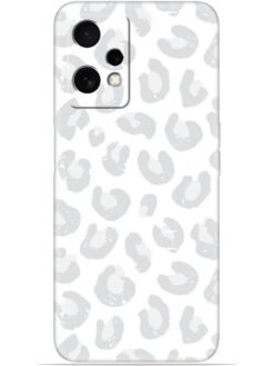 White leopard print Soft Mobile Cover for Oneplus Nord Ce 2 Lite (5G)