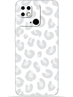 White leopard print Soft Mobile Cover for Xiaomi Redmi 10/10 Power