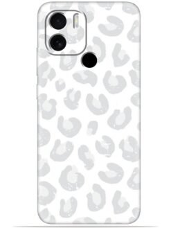 White leopard print Soft Silicone Mobile Case for Xiaomi Redmi A2 Plus