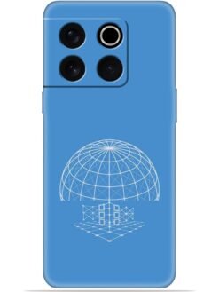 World line art Soft Mobile Cover for Oneplus 10T (5G)