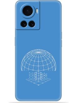 World line art Soft Mobile Cover for Oneplus 10R (5G)