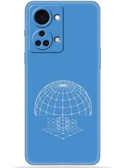 World line art Soft Mobile Cover for Oneplus Nord 2T (5G)