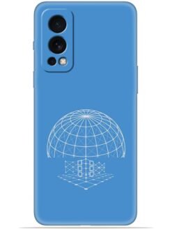 World line art Soft Mobile Cover for Oneplus Nord 2 (5G)