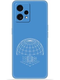 World line art Soft Mobile Cover for Realme 9 Pro (5G)