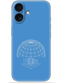 World line art Soft Mobile Cover for Apple Iphone 16 Plus