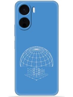 World line art Soft Silicone Mobile Case for Vivo Y16