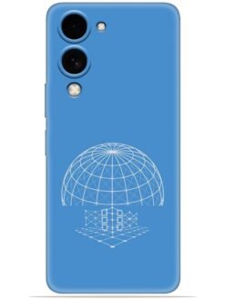 World line art Soft Mobile Cover for Vivo Y19 (5G)