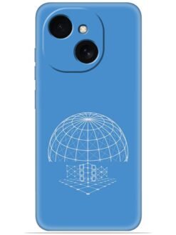 World line art Soft Mobile Cover for Tecno Spark Go 1