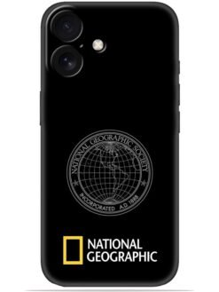 World map Soft Mobile Cover for Apple Iphone 16 Plus