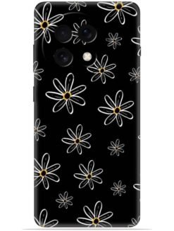 Yellow flower Soft Silicone Mobile Case for Oneplus 13R (5G)