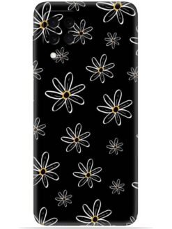 Yellow flower Soft Mobile Cover for Samsung Galaxy A22 (4G)