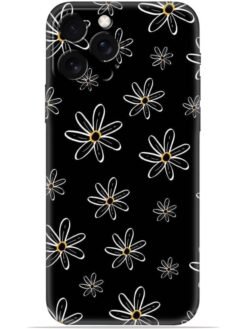 Yellow flower Soft Mobile Cover for Apple Iphone 12 Pro Max