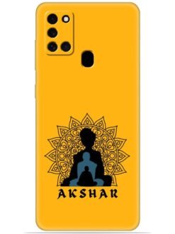 Akshar design Soft Silicone Mobile Case for Samsung Galaxy A21S