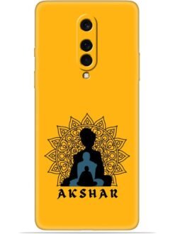 Akshar design Soft Mobile Cover for Oneplus 8