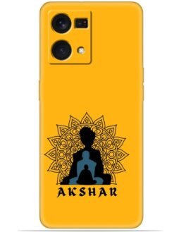 Akshar design Soft Silicone Mobile Case for Oppo F21 Pro (4G)