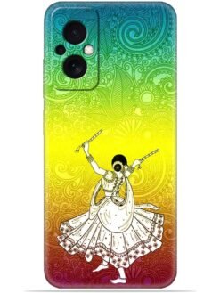 Garba design Soft Silicone Mobile Case for Poco M4 (5G)