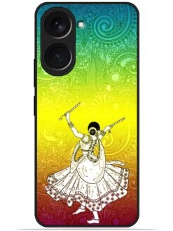 Garba design Glossy Metal TPU Phone Cover for Vivo Y18/Y18E/Y18i/Y18T