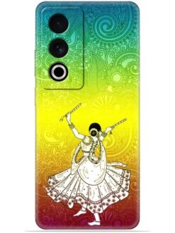 Garba design Soft Mobile Cover for Oppo K12X (5G)