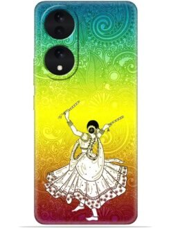 Garba design Soft Mobile Cover for Vivo Y100 (5G)/Y100A (5G)