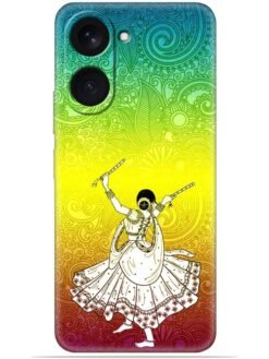 Garba design Soft Mobile Cover for Vivo Y18/Y18E/Y18i/Y18T