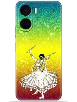 Garba design Soft Silicone Mobile Case for Vivo Y16
