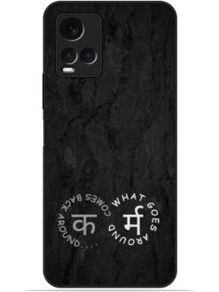 Karma design Glossy Metal TPU Phone Cover for Vivo Y21/Y21A/Y21G/Y21T/Y21E