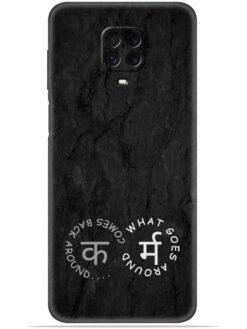 Karma design Soft Mobile Cover for Xiaomi Redmi Note 9 Pro Max