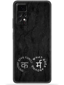 Karma design Soft Mobile Cover for Xiaomi Redmi Note 11S