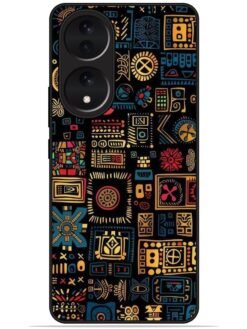 Mandala design Glossy Metal TPU Phone Cover for Vivo Y100 (5G)/Y100A (5G)