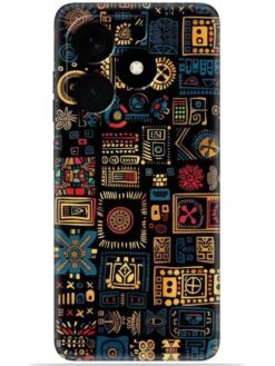 Mandala design Soft Mobile Cover for Tecno Spark 20/20C