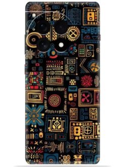 Mandala design Soft Mobile Cover for Oneplus 12R (5G)