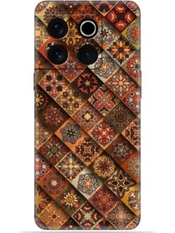 Navratri art Soft Mobile Cover for Oneplus 10T (5G)