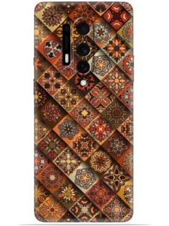 Navratri art Soft Mobile Cover for Oneplus 8 Pro