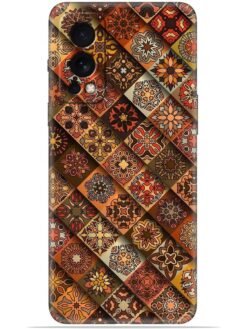 Navratri art Soft Mobile Cover for Oneplus Nord 2 (5G)