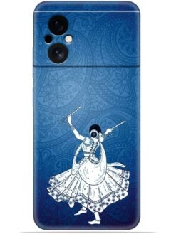 Navratri design Soft Mobile Cover for Poco M4 (5G)
