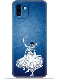 Navratri design Soft Silicone Mobile Case for Samsung Galaxy A03