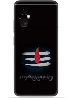 Om namah shivay Soft Mobile Cover for Poco M4 (5G)
