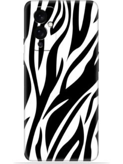 Zebra design Soft Mobile Cover for Oneplus 9 (5G)