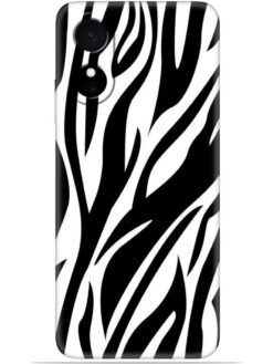 Zebra design Soft Mobile Cover for Oppo A17